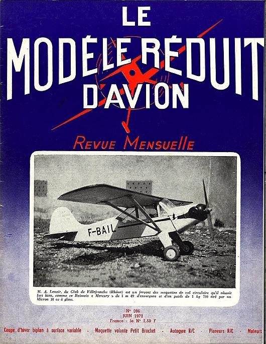 Le Modele Reduit dAvion 396